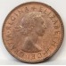 AUSTRALIA 1954 . HALF 1/2 PENNY . VARIETY . SOFT STRIKE